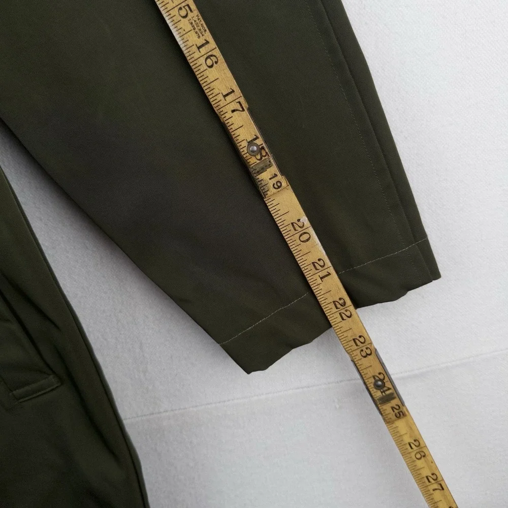 Gap Mac Rain Coat Olive Green Men's M Relaxed Fit Water Resistant Wind Proof